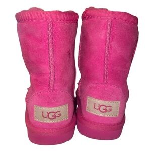 UGG Pink Suede Boots